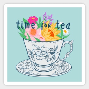 TIME FOR TEA Magnet